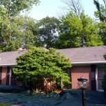 hayes, before, middletown, ohio, roofing, storm damage